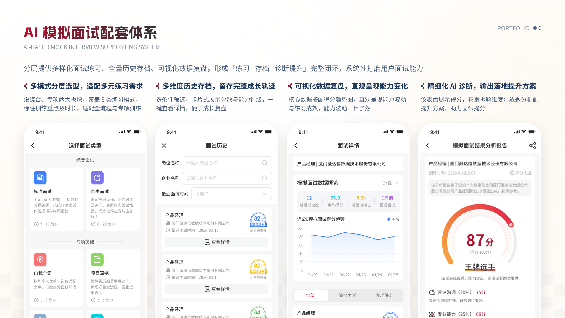 职小伴 H5 09 模拟面试配套体系