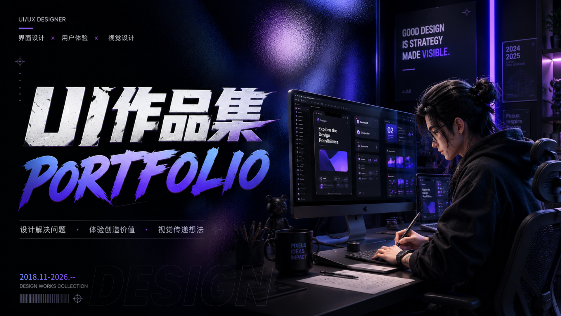 UI 作品集封面